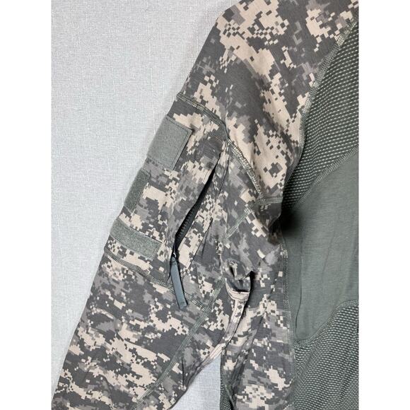 Army Combat Shirt Flame Resistant Size Medium Team Soldier Camo Tactical Long - Picture 10 of 11